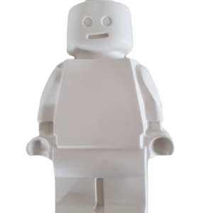 Lego poppetje van gips