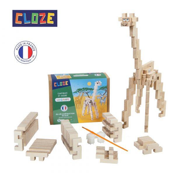 Cloze bouwpakket giraffe