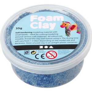 Foam Clay blauw