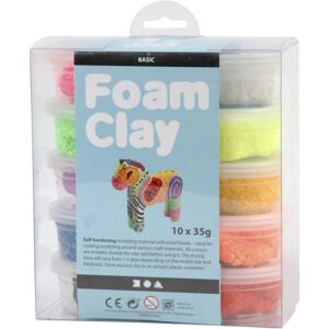 Foam Clay in verpakking