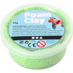 Foam Clay neon groen