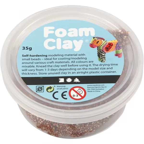 Foam Clay bruin