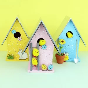 Vogelhuisje met Houten laddertje