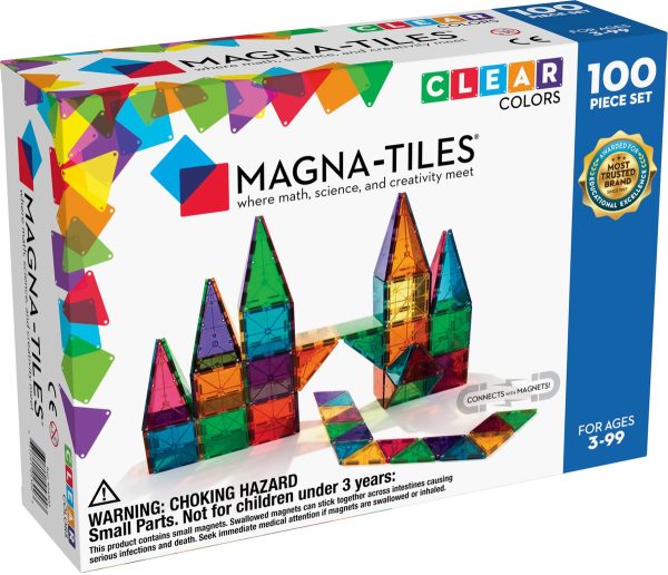 Magna Tiles® Clear Colors 100 delige set