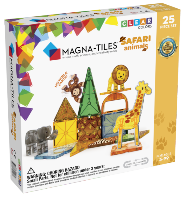 Magna-Tiles® Safari dieren 25-delige set