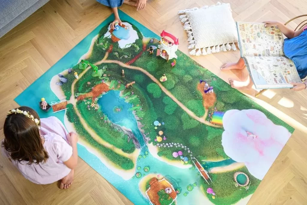 Speelkleed Fairy Lagoon van Carpeto van boven
