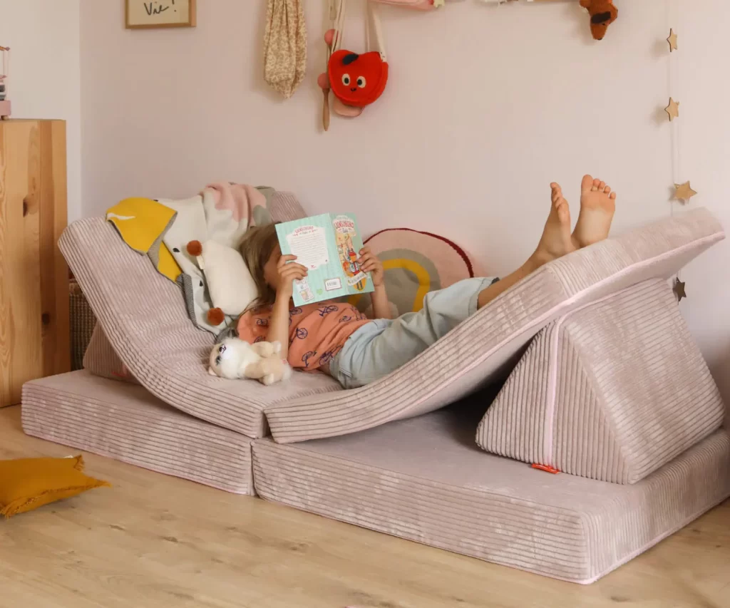 Funzy Speelbank Original koord kersenbloesem roze