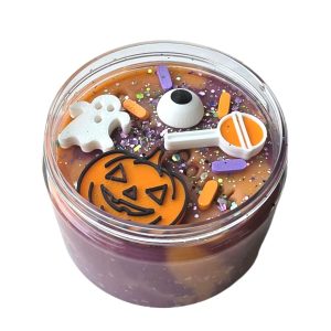 Natuurlijke speelklei Halloween met speelfiguren van SensoryFun