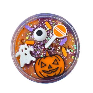 Natuurlijke speelklei Halloween met speelfiguren van SensoryFun