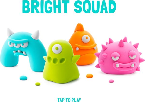 Hey Clay Limited edition Bright squad monsters