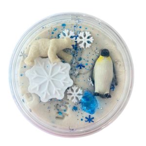 Natuurlijke speelklei Winterwonderland van SensoryFun