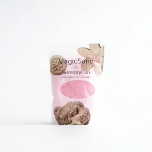 Roze kinetisch zand van SensoryFun