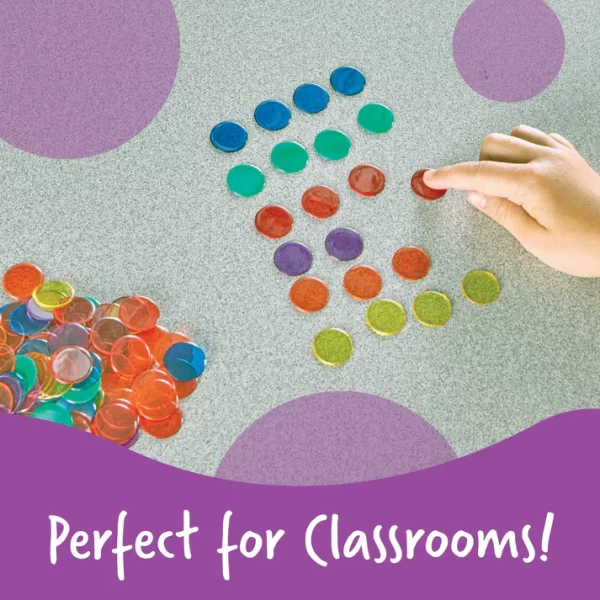 Learning Resources Transparante Chips (250 stuks)