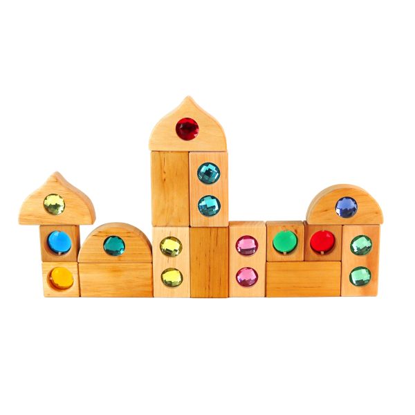Bauspiel Mini Mixed Box - 16 stuks