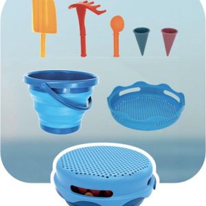 Compactoys 7 in 1 sand toys- blauw