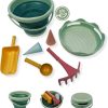 Compactoys 7 in 1 sand toys- groen