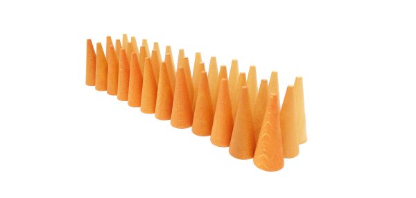 Grapat Mandala Oranje Kegels - 36 stuks (3 kleuren)