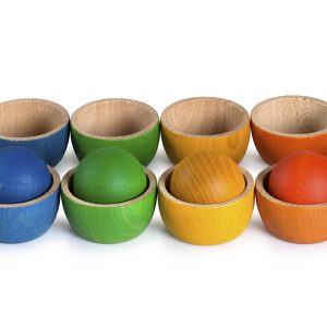 Grapat Regenboog Bakjes en Ballen