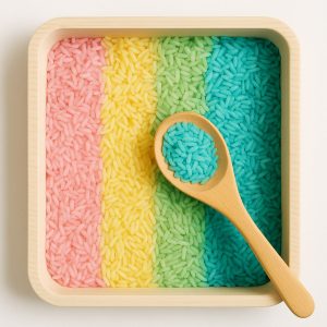 Speelrijst foto voor blog 7 makkelijke sensorische activiteiten voor thuis