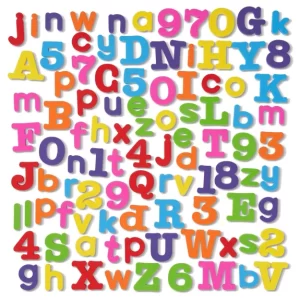 Bad Foam Letters en Cijfers