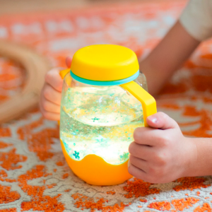 Glo Pals Play Jar - Geel