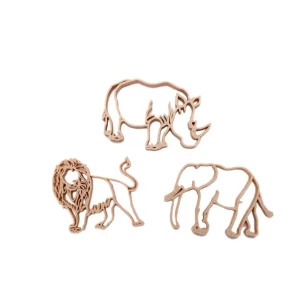 Grennn Safari Dieren Uitstekers