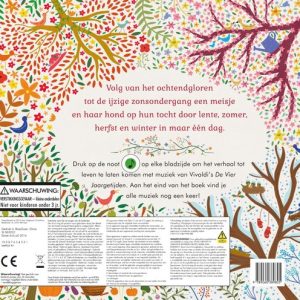 Het verhalenorkest - De vier jaargetijden achterkant