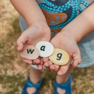 Yellow Door Alfabetstenen – Kleine Letters Set