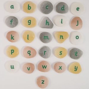 Yellow Door Alfabetstenen – Kleine Letters Set