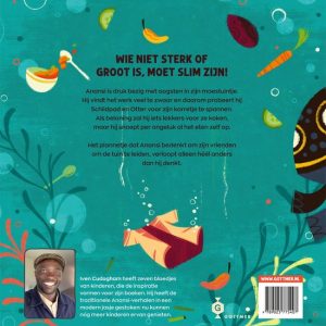 Anansi de spin - een koekje van eigen deeg achterkant