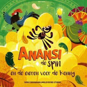 Anansi de spin en de eieren voor de koning