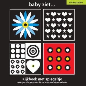 Baby ziet... kijkboek met spiegeltje
