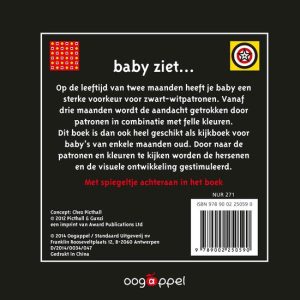 Baby ziet... kijkboek met spiegeltje achterkant
