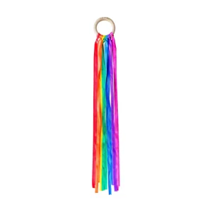 Handvlieger met linten - Regenboog