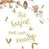 Het begint met een zaadje