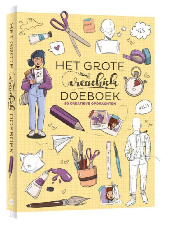 Het grote CreaChick doeboek voorkant