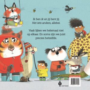 Ik ben ik en jij bent jij achterkant