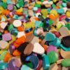 Kiddi Loose parts mix close up