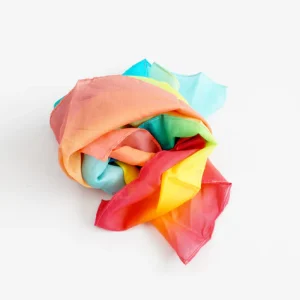 Laura's Play Cotton - Speeldoek pastel regenboog