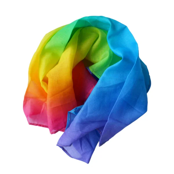Laura's Play Cotton - Speeldoek regenboog 90 x 90 cm