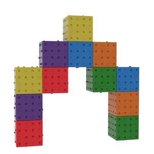 Smartek magnetische blokken - 12 stuks bouwwerk