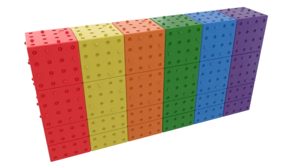 Smartek magnetische blokken - 24 stuks