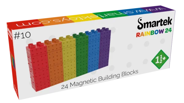 Smartek magnetische blokken - 24 stuks