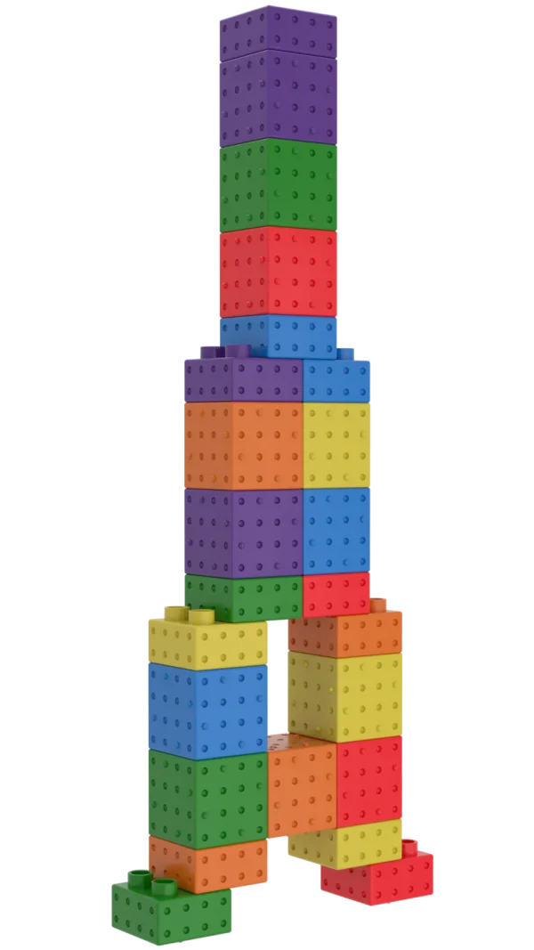 Smartek magnetische blokken - 24 stuks