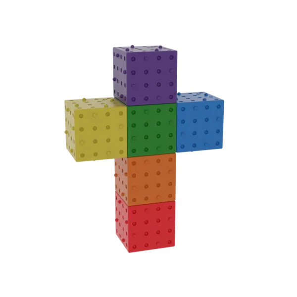 Smartek magnetische blokken 6 stuks