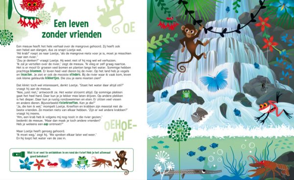 Zaklampboek - Speuren in het water