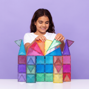 Connetix Glitter Castle Pack