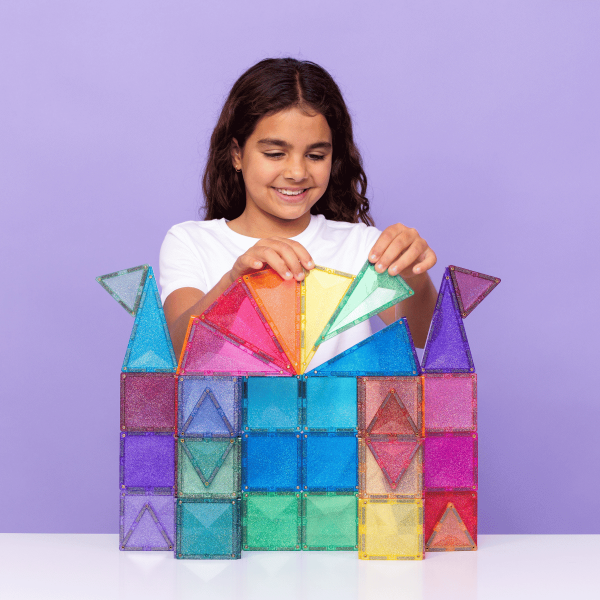 Connetix Glitter Castle Pack