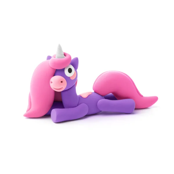 Hey Clay Unicorns - Rainbow Unicorn - Brighty