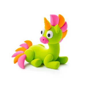 Hey Clay Unicorns - Rainbow Unicorn - Sparky